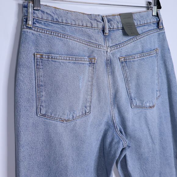 ALLSAINTS NWT Zelma Jean Light Indigo High Rise Ankle Straight Leg Women's 31 - Picture 7 of 11